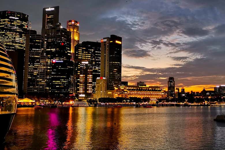 Singaporean sunset