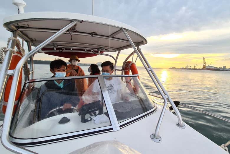 Sail along Pulau Ubin