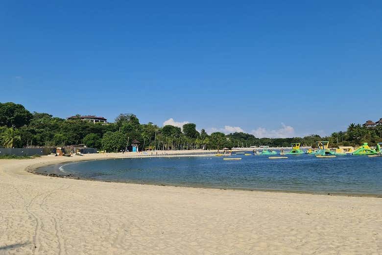 Visit Palawan Beach, the southernmost point of continental Asia